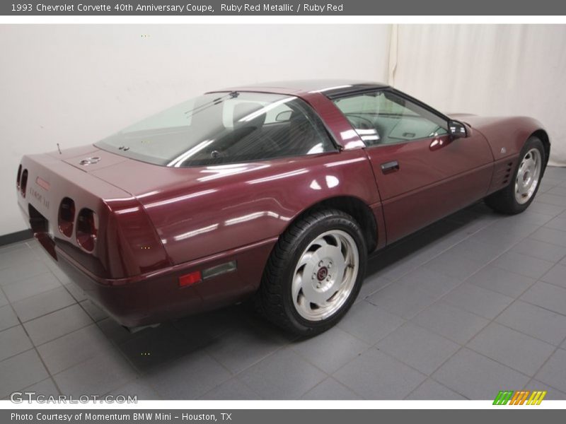  1993 Corvette 40th Anniversary Coupe Ruby Red Metallic