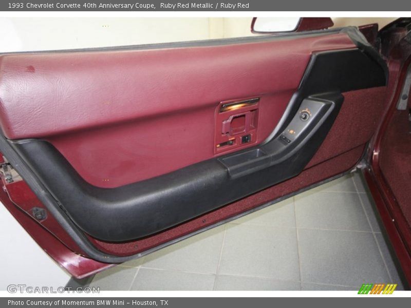 Door Panel of 1993 Corvette 40th Anniversary Coupe