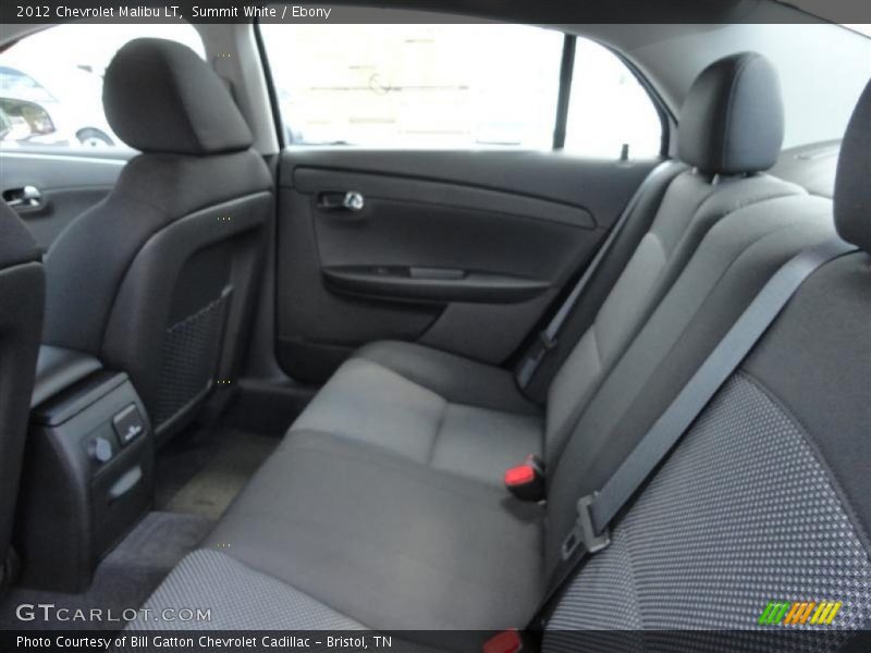 Summit White / Ebony 2012 Chevrolet Malibu LT