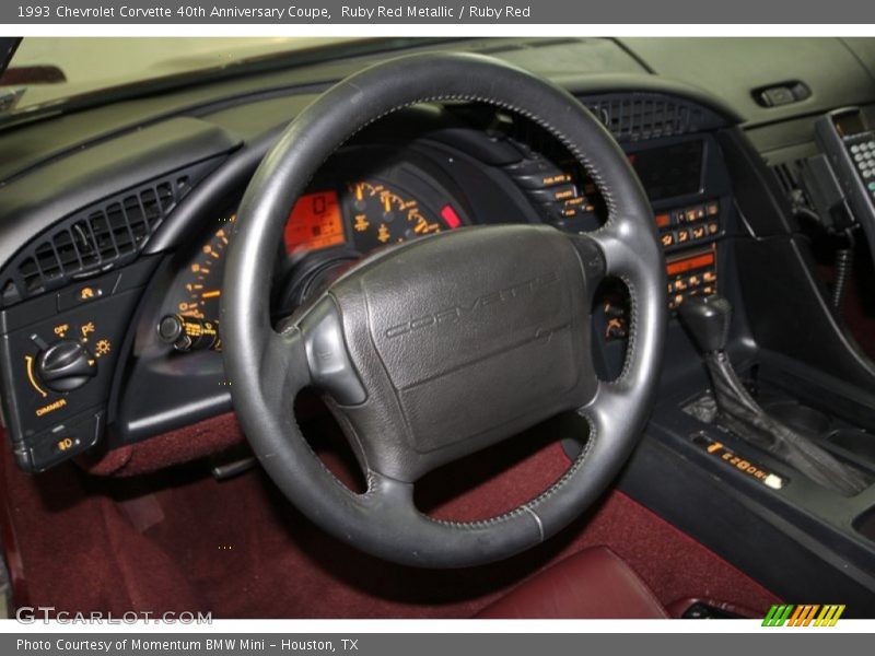  1993 Corvette 40th Anniversary Coupe Steering Wheel