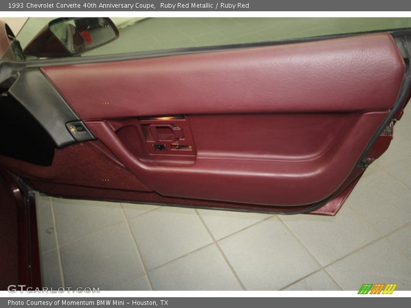 Door Panel of 1993 Corvette 40th Anniversary Coupe