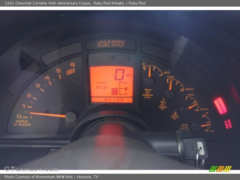  1993 Corvette 40th Anniversary Coupe 40th Anniversary Coupe Gauges