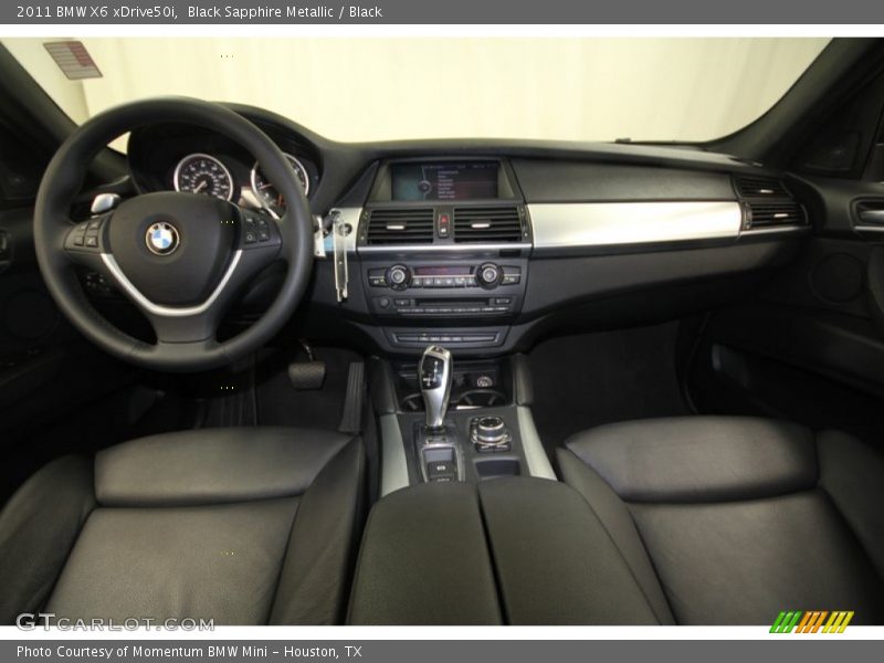 Black Sapphire Metallic / Black 2011 BMW X6 xDrive50i