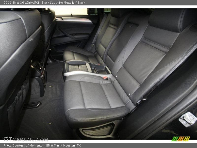 Black Sapphire Metallic / Black 2011 BMW X6 xDrive50i