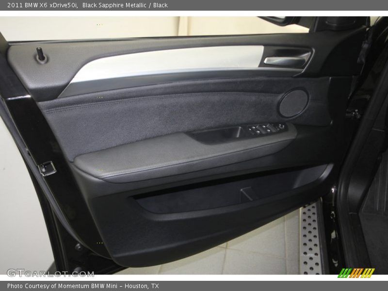 Black Sapphire Metallic / Black 2011 BMW X6 xDrive50i