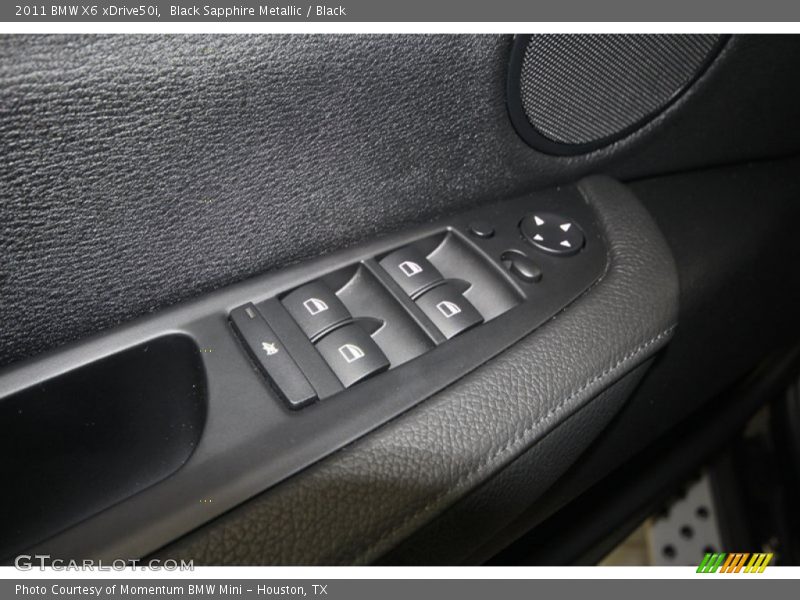 Black Sapphire Metallic / Black 2011 BMW X6 xDrive50i