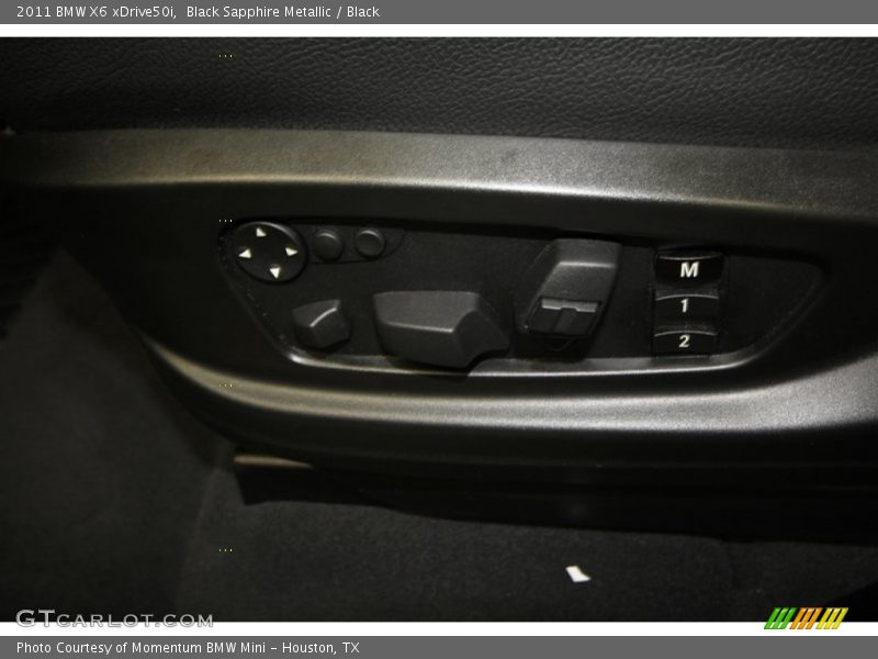 Black Sapphire Metallic / Black 2011 BMW X6 xDrive50i