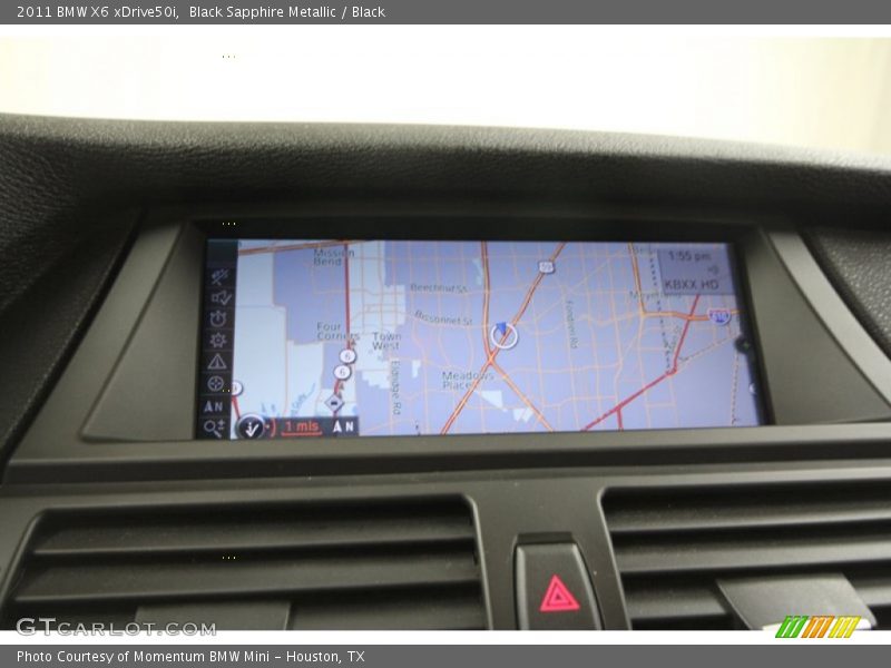 Black Sapphire Metallic / Black 2011 BMW X6 xDrive50i