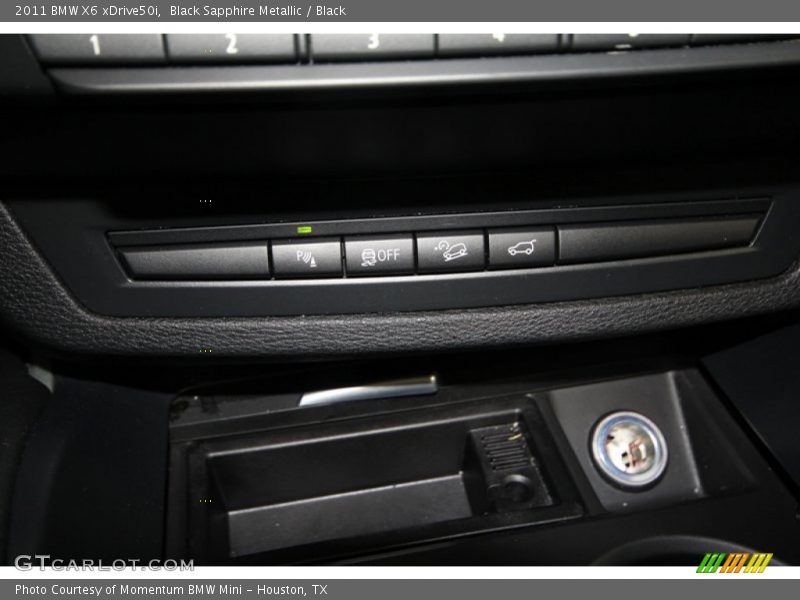 Black Sapphire Metallic / Black 2011 BMW X6 xDrive50i