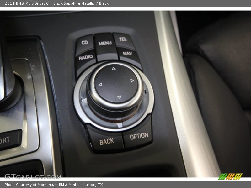 Black Sapphire Metallic / Black 2011 BMW X6 xDrive50i
