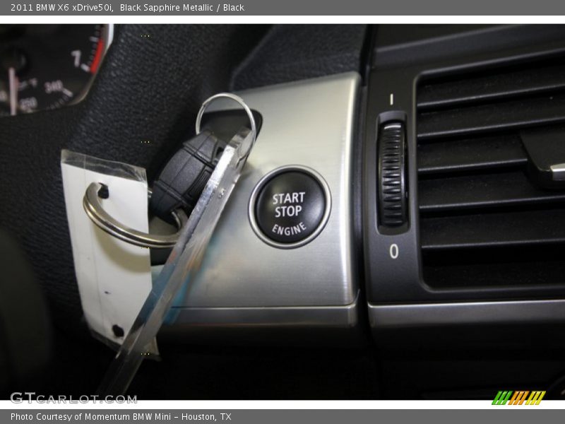 Black Sapphire Metallic / Black 2011 BMW X6 xDrive50i