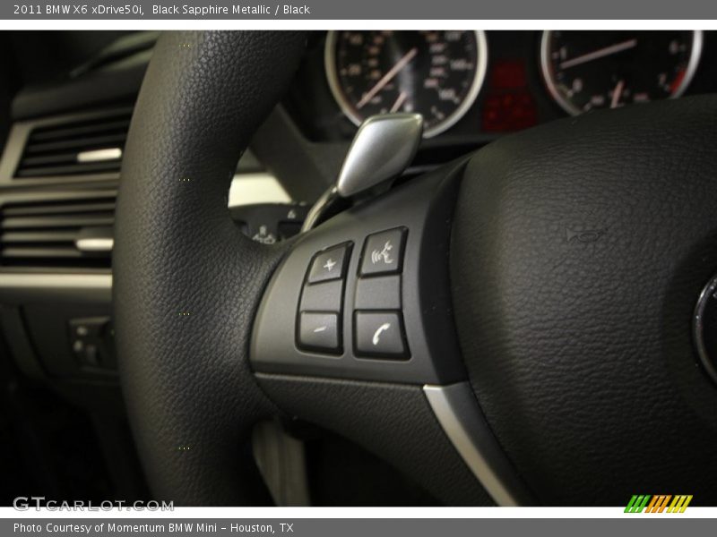 Black Sapphire Metallic / Black 2011 BMW X6 xDrive50i