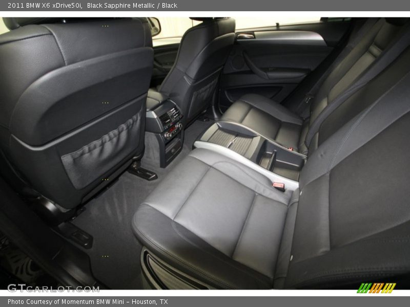 Black Sapphire Metallic / Black 2011 BMW X6 xDrive50i
