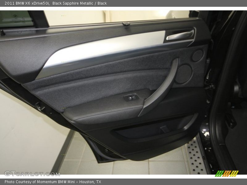 Black Sapphire Metallic / Black 2011 BMW X6 xDrive50i