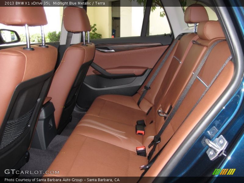 Rear Seat of 2013 X1 xDrive 35i