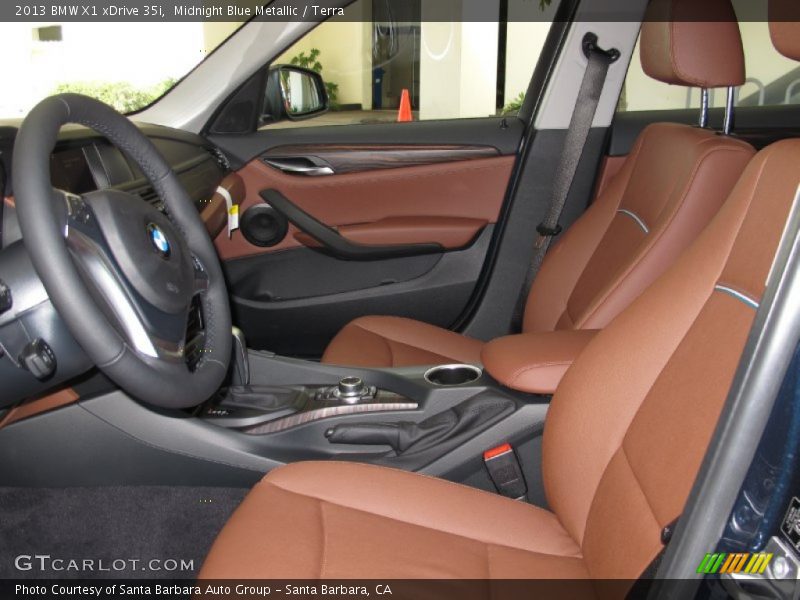Front Seat of 2013 X1 xDrive 35i