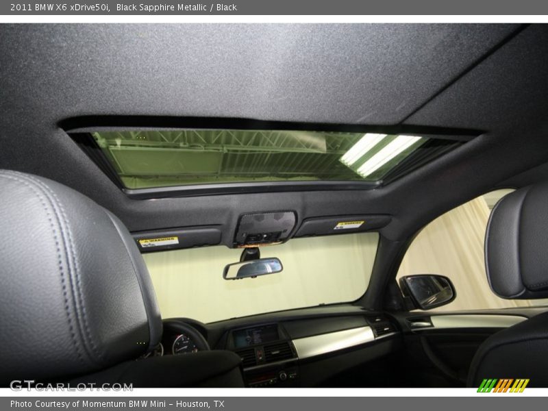 Black Sapphire Metallic / Black 2011 BMW X6 xDrive50i