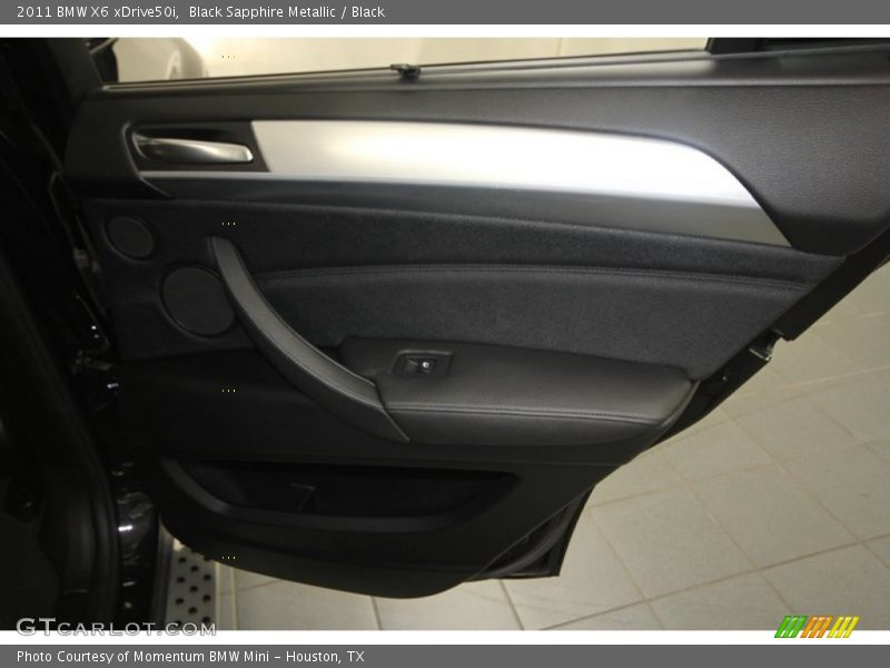 Black Sapphire Metallic / Black 2011 BMW X6 xDrive50i