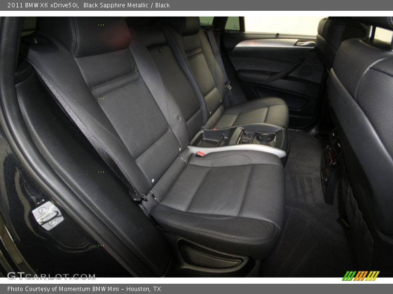 Black Sapphire Metallic / Black 2011 BMW X6 xDrive50i