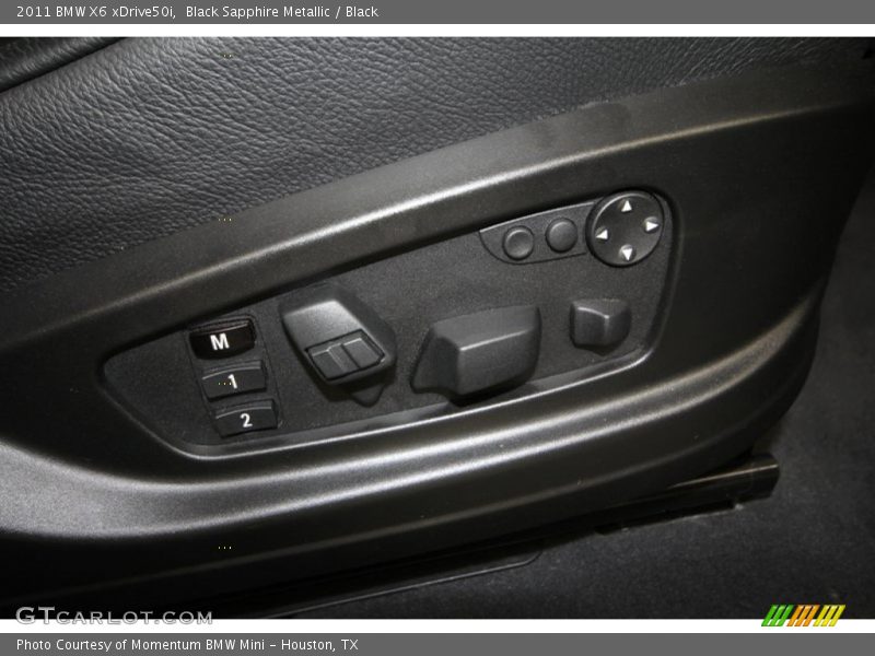 Black Sapphire Metallic / Black 2011 BMW X6 xDrive50i