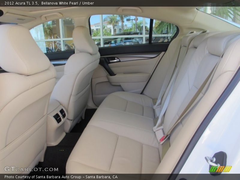 Bellanova White Pearl / Umber 2012 Acura TL 3.5