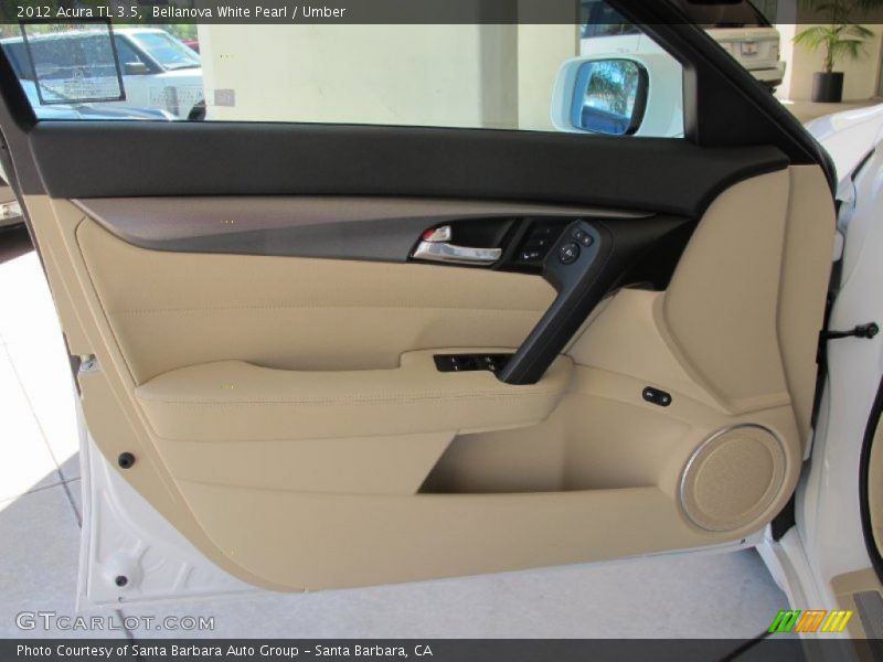 Bellanova White Pearl / Umber 2012 Acura TL 3.5