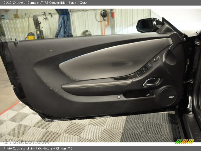 Black / Gray 2012 Chevrolet Camaro LT/RS Convertible