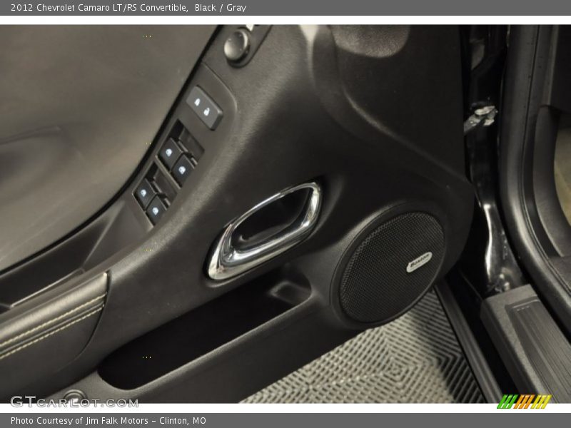 Black / Gray 2012 Chevrolet Camaro LT/RS Convertible