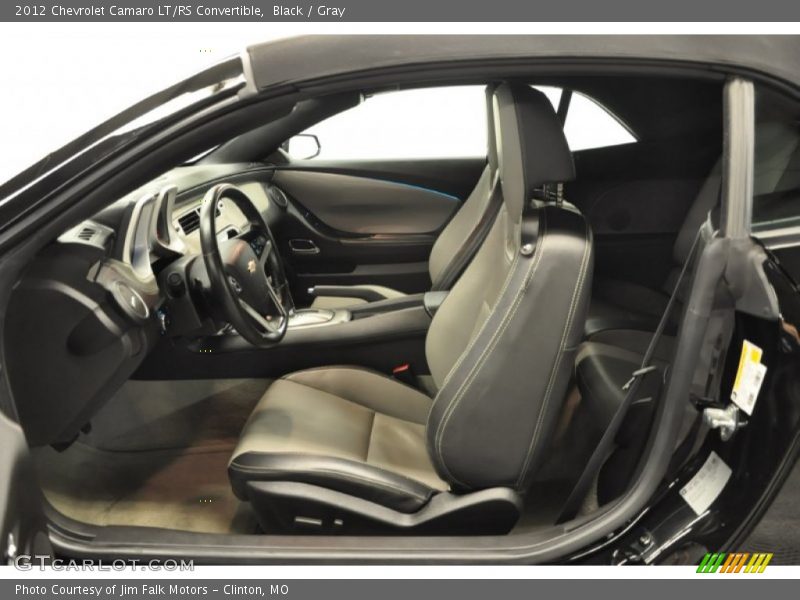 Black / Gray 2012 Chevrolet Camaro LT/RS Convertible