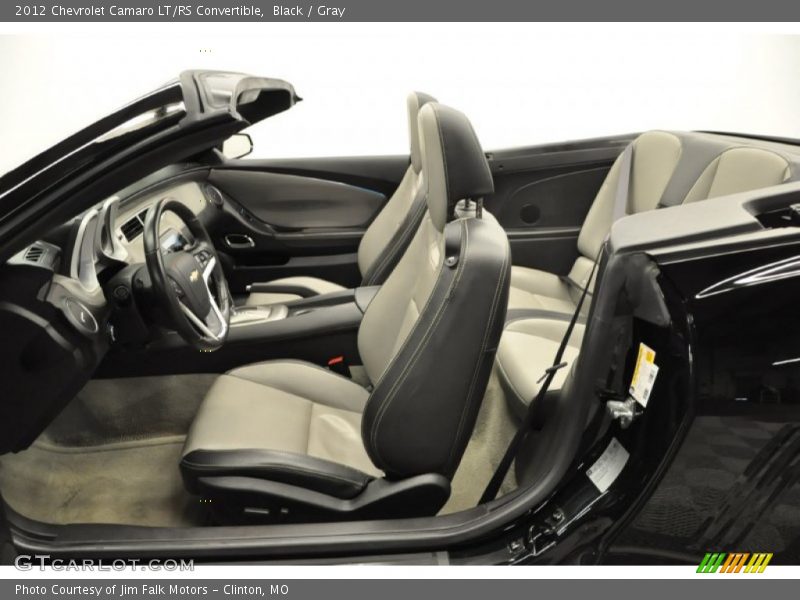 Black / Gray 2012 Chevrolet Camaro LT/RS Convertible