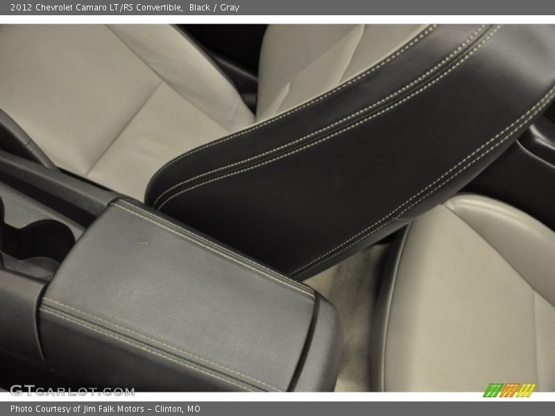 Black / Gray 2012 Chevrolet Camaro LT/RS Convertible