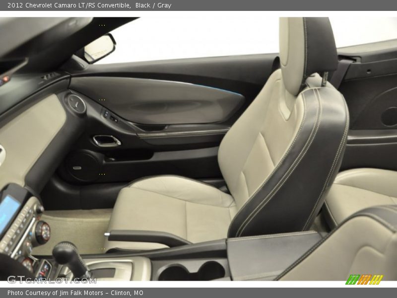 Black / Gray 2012 Chevrolet Camaro LT/RS Convertible