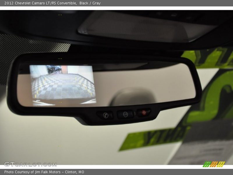 Black / Gray 2012 Chevrolet Camaro LT/RS Convertible