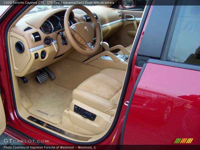 GTS Red / Havanna/Sand Beige with Alcantara 2009 Porsche Cayenne GTS