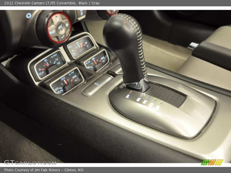 Black / Gray 2012 Chevrolet Camaro LT/RS Convertible