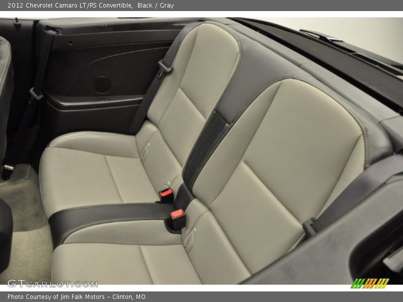 Black / Gray 2012 Chevrolet Camaro LT/RS Convertible