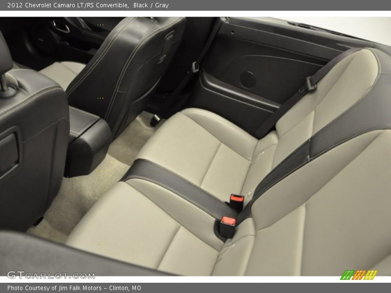 Black / Gray 2012 Chevrolet Camaro LT/RS Convertible