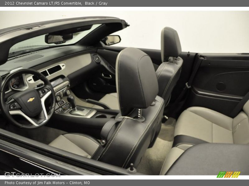 Black / Gray 2012 Chevrolet Camaro LT/RS Convertible