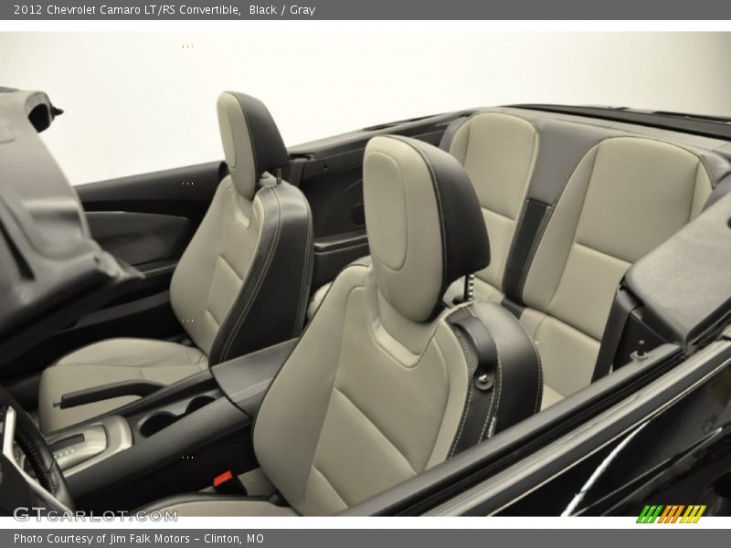 Black / Gray 2012 Chevrolet Camaro LT/RS Convertible