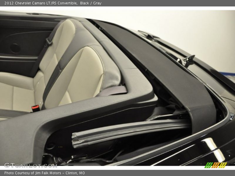 Black / Gray 2012 Chevrolet Camaro LT/RS Convertible