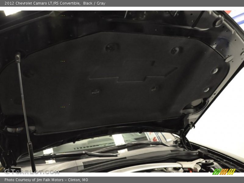 Black / Gray 2012 Chevrolet Camaro LT/RS Convertible