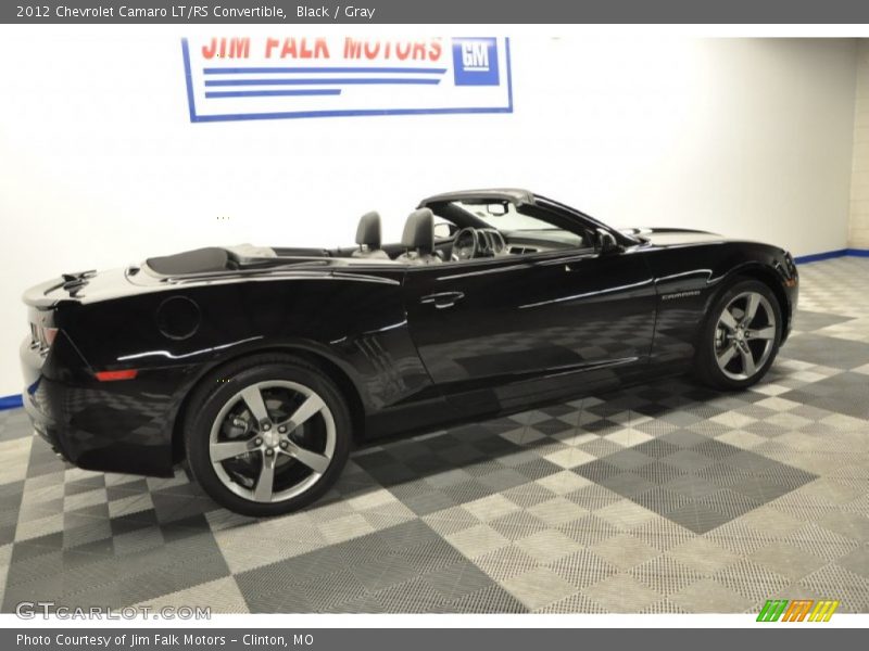 Black / Gray 2012 Chevrolet Camaro LT/RS Convertible