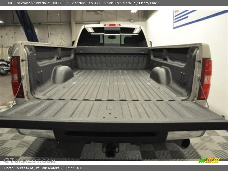 Silver Birch Metallic / Ebony Black 2008 Chevrolet Silverado 2500HD LTZ Extended Cab 4x4