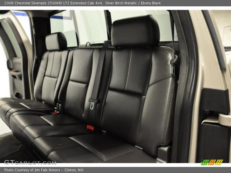 Silver Birch Metallic / Ebony Black 2008 Chevrolet Silverado 2500HD LTZ Extended Cab 4x4