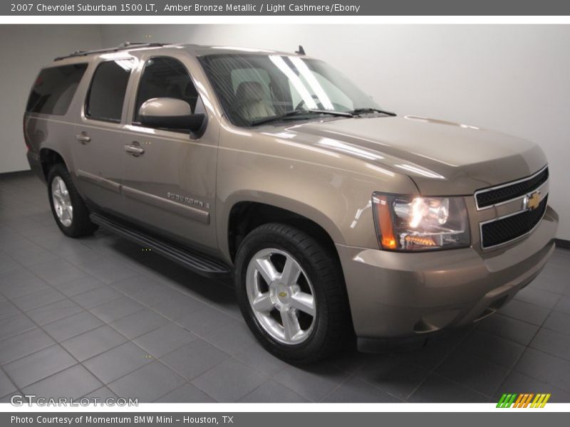 Amber Bronze Metallic / Light Cashmere/Ebony 2007 Chevrolet Suburban 1500 LT