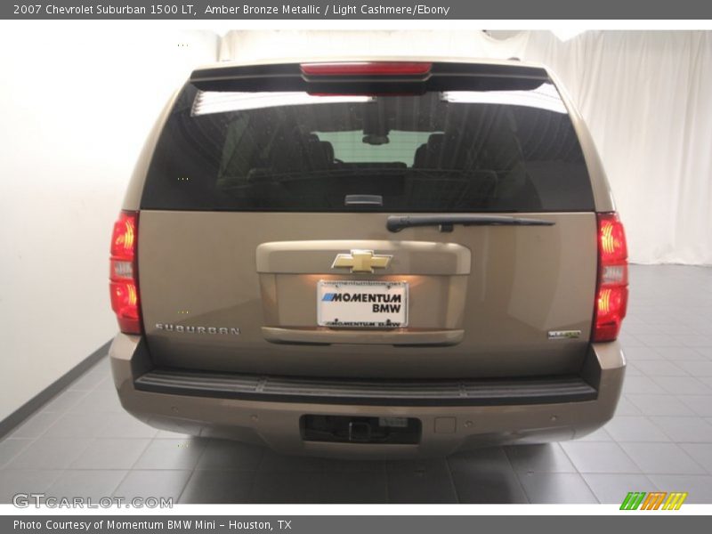 Amber Bronze Metallic / Light Cashmere/Ebony 2007 Chevrolet Suburban 1500 LT