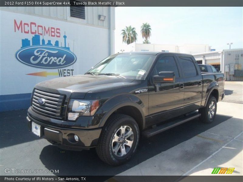 Tuxedo Black Metallic / Black 2012 Ford F150 FX4 SuperCrew 4x4