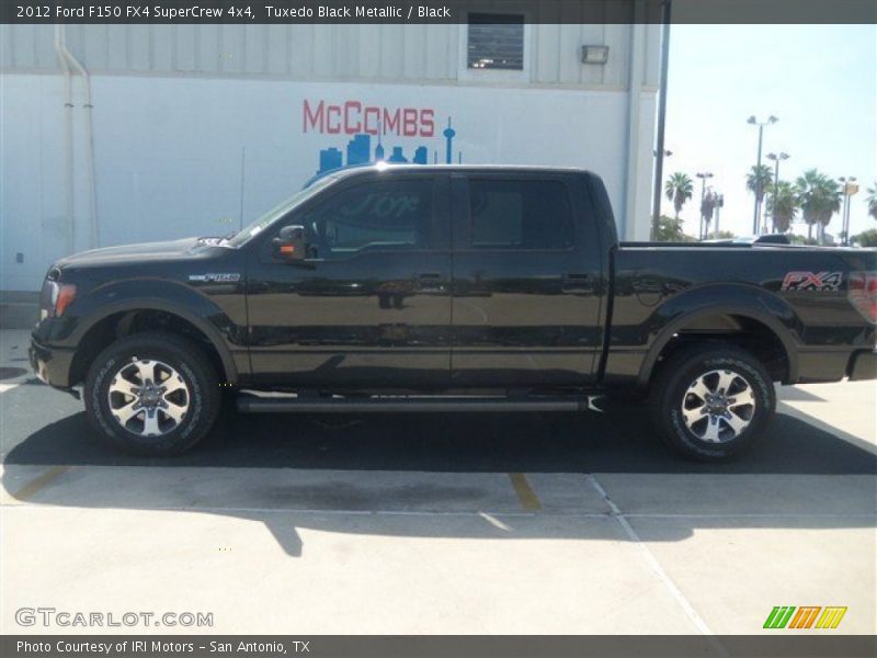 Tuxedo Black Metallic / Black 2012 Ford F150 FX4 SuperCrew 4x4
