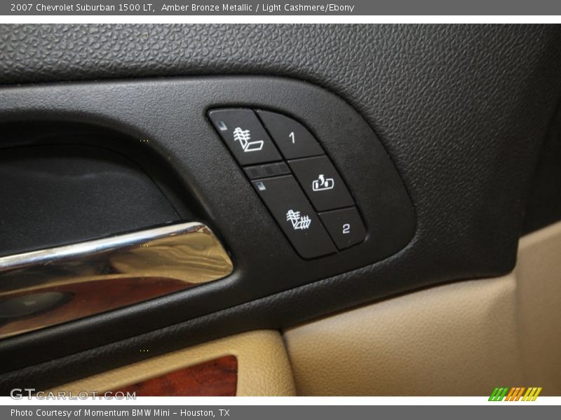Amber Bronze Metallic / Light Cashmere/Ebony 2007 Chevrolet Suburban 1500 LT
