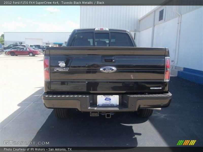 Tuxedo Black Metallic / Black 2012 Ford F150 FX4 SuperCrew 4x4